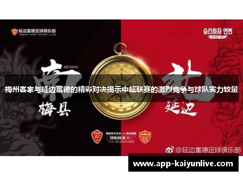梅州客家与延边富德的精彩对决揭示中超联赛的激烈竞争与球队实力较量